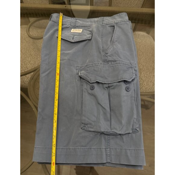 Polo Ralph Lauren Mens Light Blue Cotton Cargo Shorts Size 40 With Multiple Pock - Picture 5 of 6